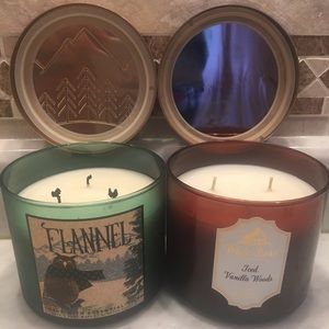 2 bath and body works candles